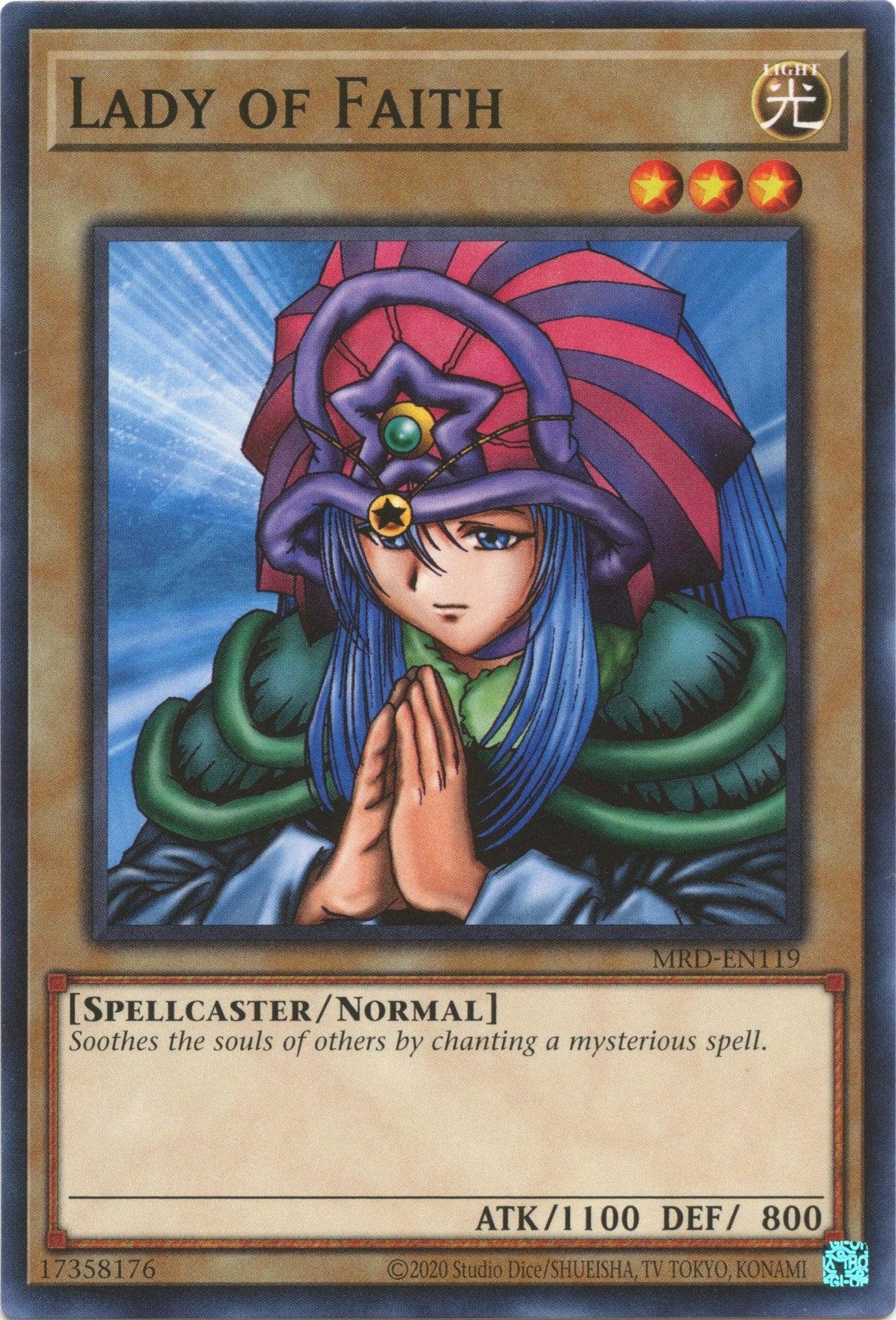 Lady of Faith (25th Anniversary) [MRD-EN119] Common - Josh's Cards