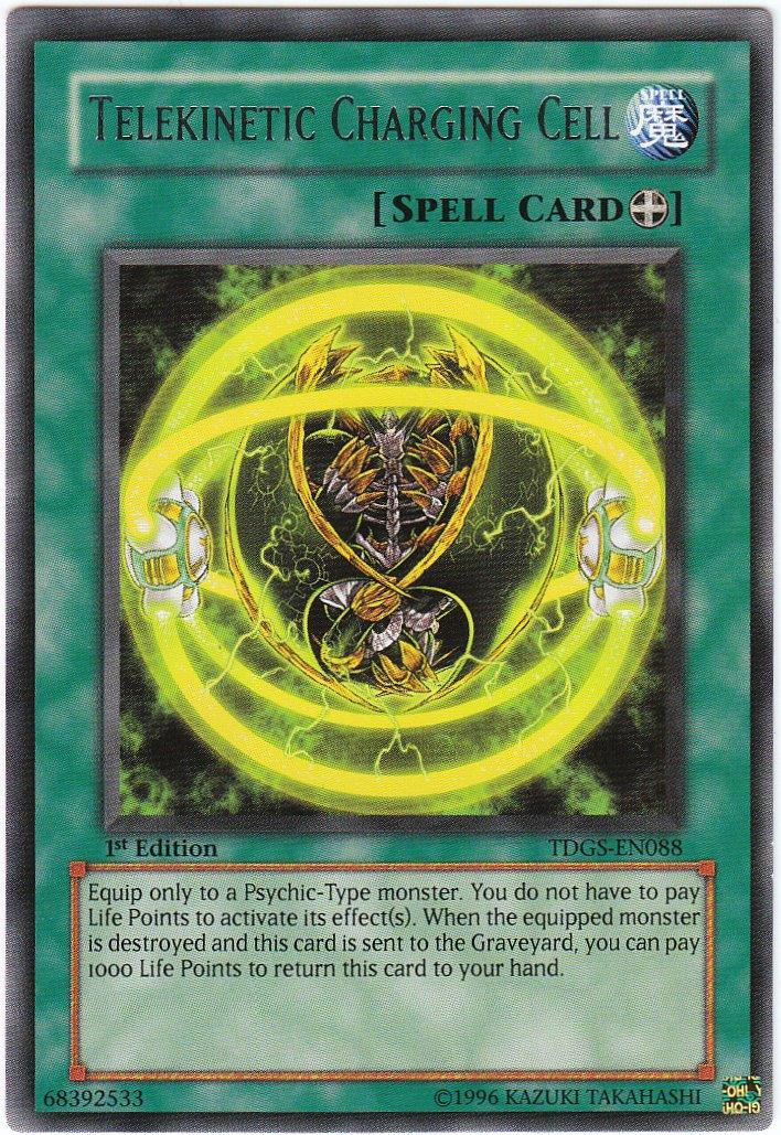 Telekinetic Charging Cell [TDGS-EN088] Rare - Josh's Cards