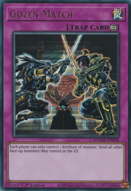 Gozen Match [MAMA-EN098] Ultra Rare - Josh's Cards