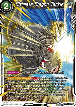 Ultimate Dragon Tackle (BT14-143) [Cross Spirits] Parallel Foil