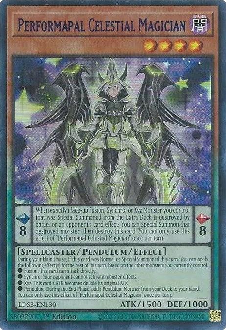Performapal Celestial Magician (Blue) [LDS3-EN130] Ultra Rare - Josh's Cards