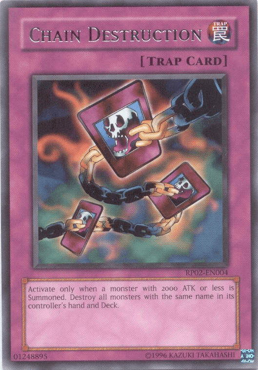 Chain Destruction [RP02-EN004] Rare - Josh's Cards