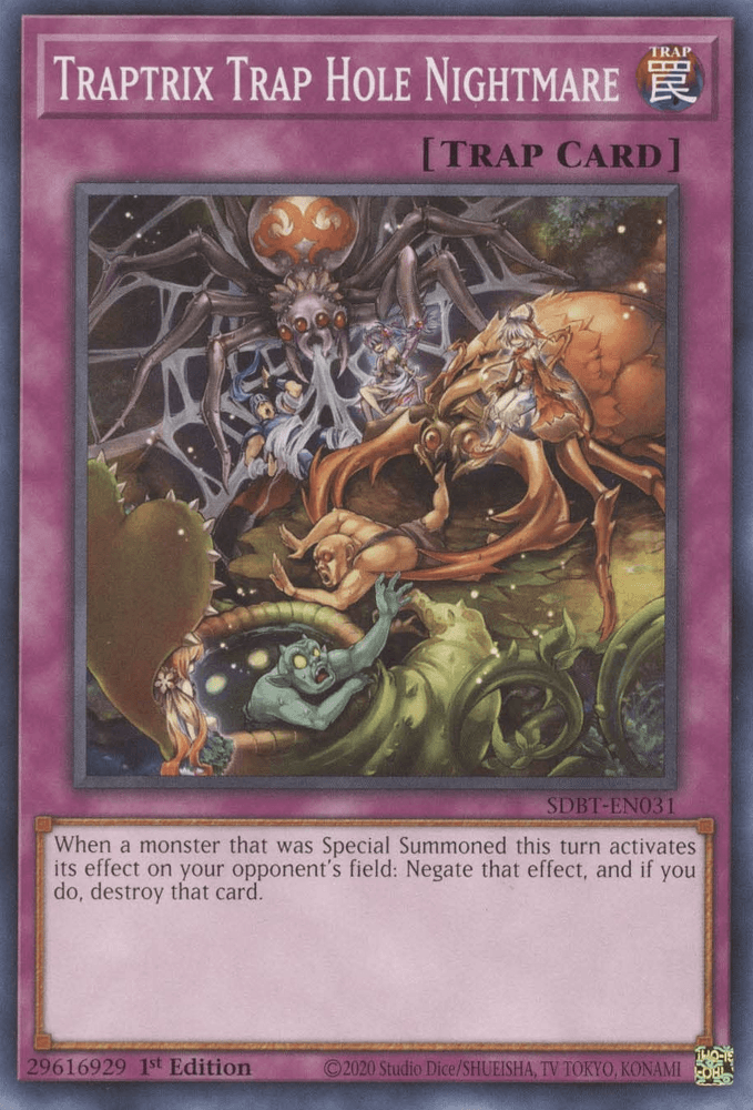 Traptrix Trap Hole Nightmare [SDBT-EN031] Common - Josh's Cards