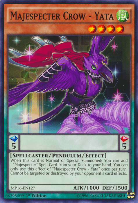 Majespecter Crow - Yata [MP16-EN127] Common - Josh's Cards