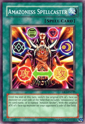 Amazoness Spellcaster [DR1-EN139] Common - Josh's Cards
