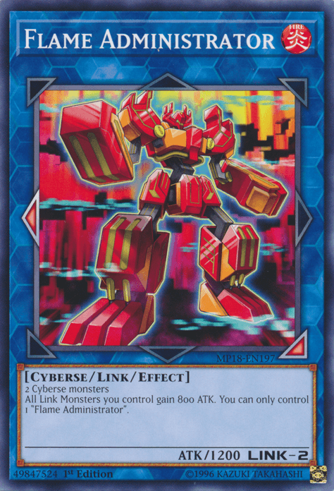 Flame Administrator [MP18-EN197] Common - Josh's Cards