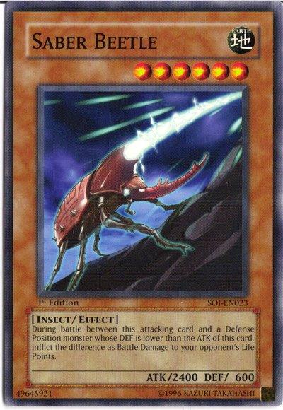 Saber Beetle [SOI-EN023] Common - Josh's Cards