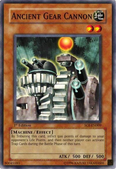 Ancient Gear Cannon [SOI-EN009] Common - Josh's Cards