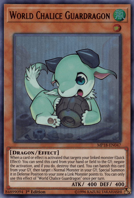 World Chalice Guardragon [MP18-EN047] Ultra Rare - Josh's Cards