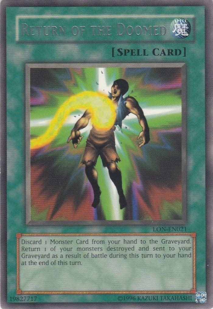 Return of the Doomed [LON-EN021] Rare - Josh's Cards
