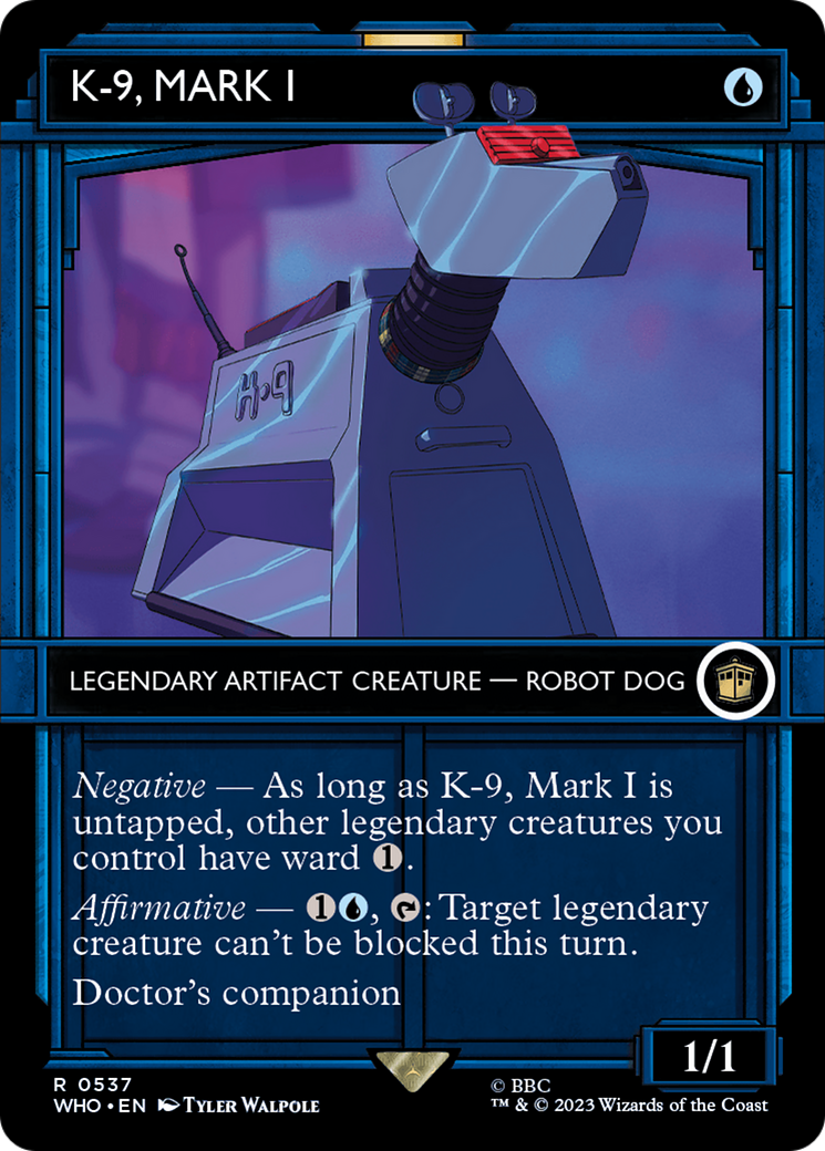 K-9, Mark I (WHO-537) - Doctor Who: (Showcase) (Borderless) Foil