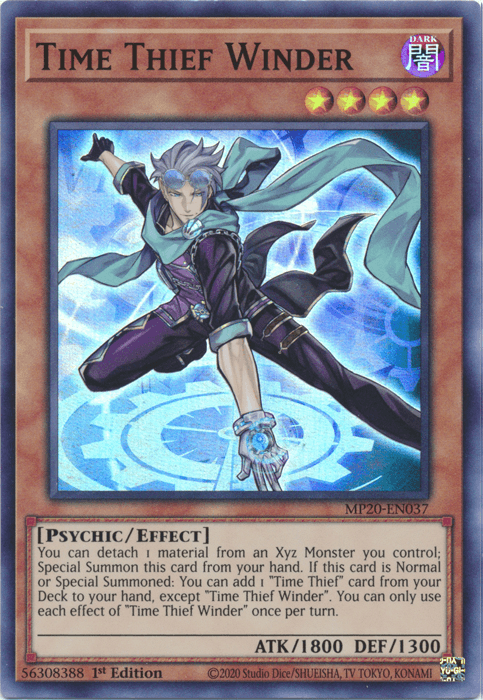 Time Thief Winder [MP20-EN037] Super Rare - Josh's Cards