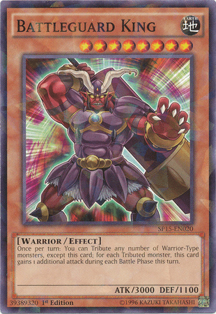 Battleguard King [SP15-EN020] Shatterfoil Rare - Josh's Cards