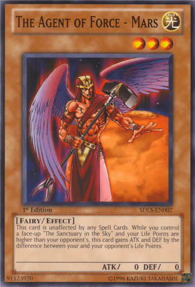 The Agent of Force - Mars [SDLS-EN007] Common - Josh's Cards