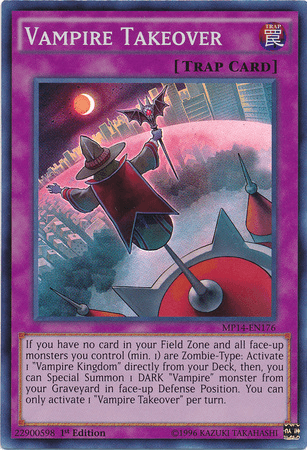 Vampire Takeover [MP14-EN176] Super Rare - Josh's Cards