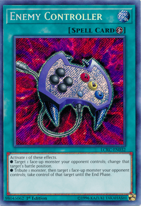 Enemy Controller [LCKC-EN032] Secret Rare - Josh's Cards