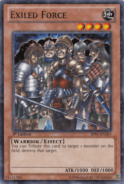 Exiled Force [BP01-EN059] Starfoil Rare - Josh's Cards