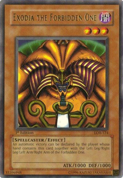 Exodia the Forbidden One [LOB-124] Ultra Rare - Josh's Cards
