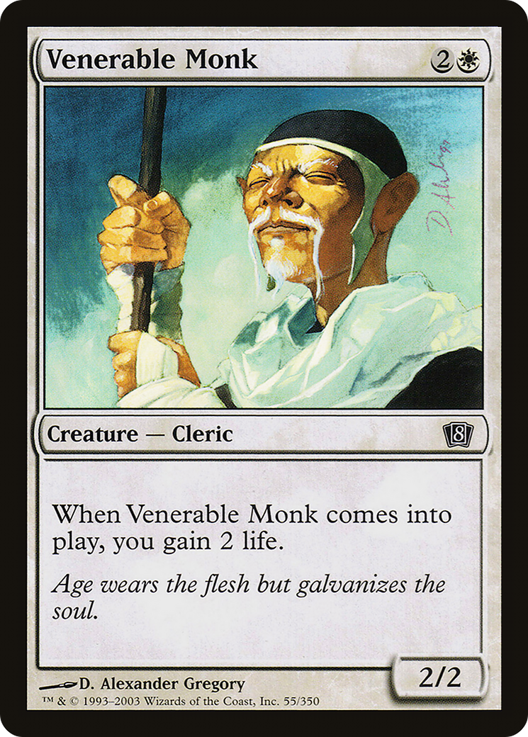 Venerable Monk [Eighth Edition] Foil