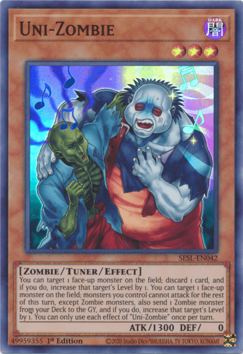 Uni-Zombie [SESL-EN042] Super Rare - Josh's Cards