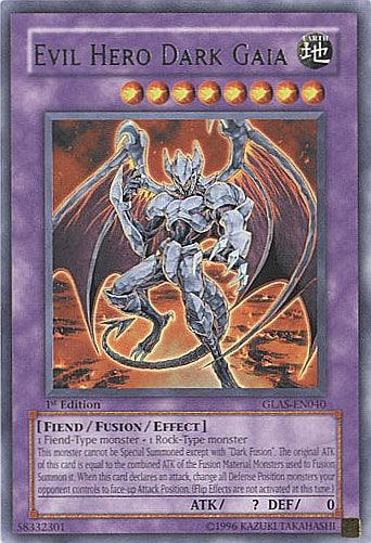 Evil Hero Dark Gaia [GLAS-EN040] Rare - Josh's Cards