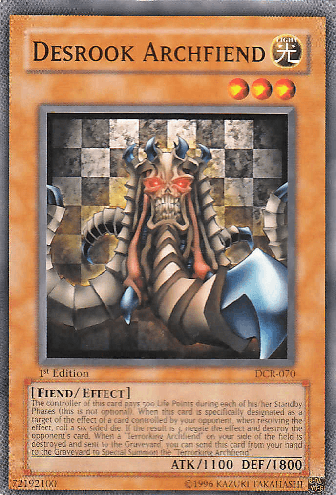 Desrook Archfiend [DCR-070] Common - Josh's Cards
