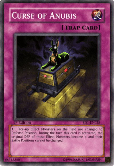 Curse of Anubis [SD1-EN028] Common - Josh's Cards