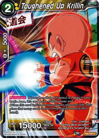 Toughened Up Krillin (TB2-053) [World Martial Arts Tournament] Parallel Foil