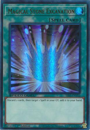 Magical Stone Excavation [SS05-ENV02] Ultra Rare - Josh's Cards