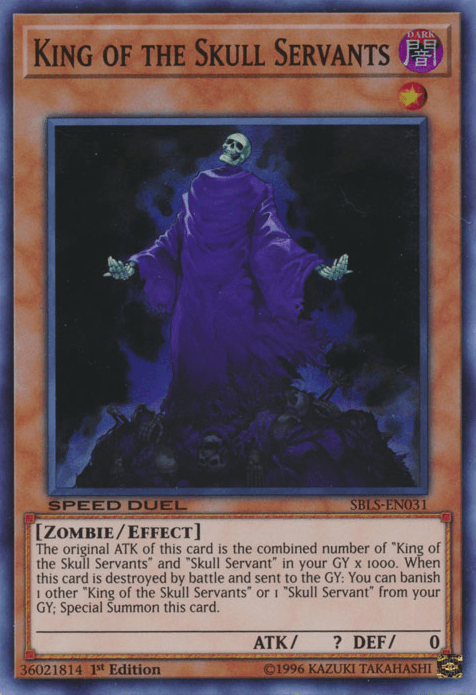 King of the Skull Servants [SBLS-EN031] Super Rare - Josh's Cards