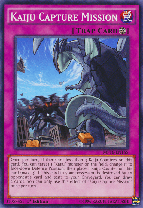 Kaiju Capture Mission [MP16-EN165] Common - Josh's Cards