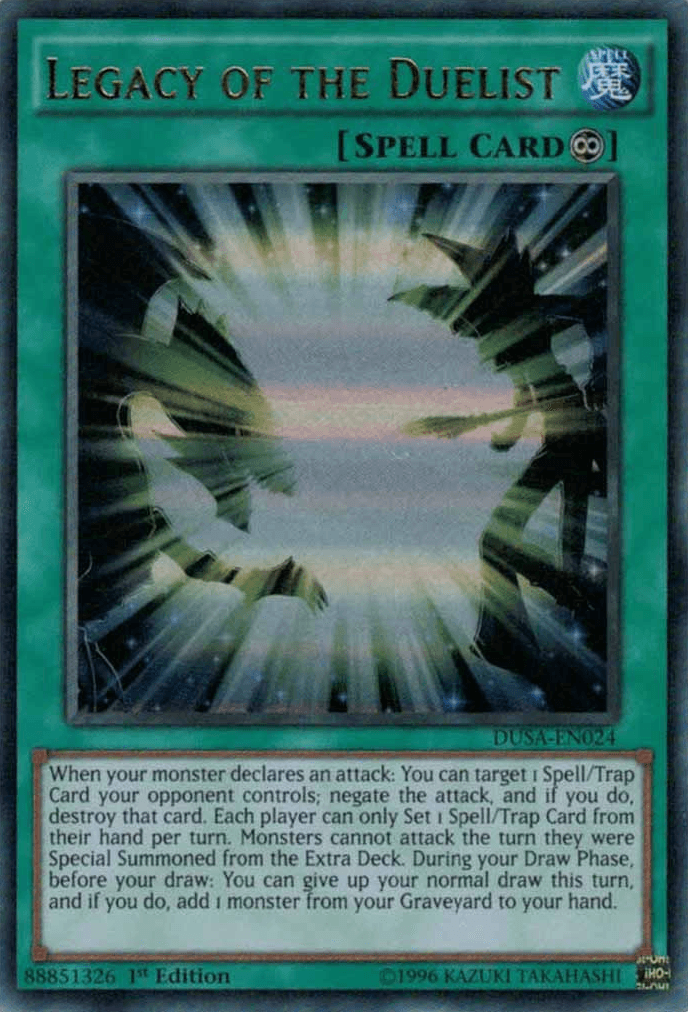 Legacy of the Duelist [DUSA-EN024] Ultra Rare - Josh's Cards