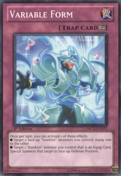 Variable Form [ORCS-EN071] Common - Josh's Cards