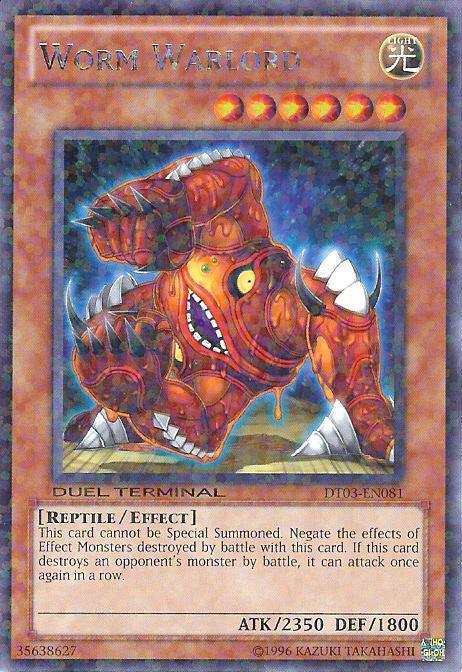 Worm Warlord [DT03-EN081] Rare - Josh's Cards