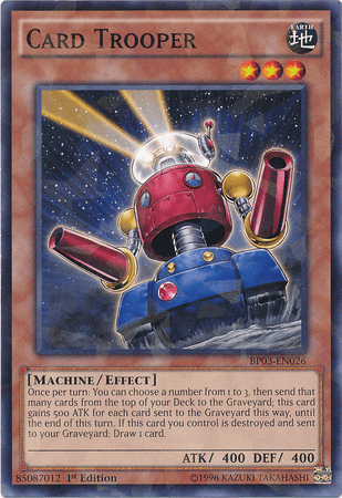 Card Trooper [BP03-EN026] Shatterfoil Rare - Josh's Cards
