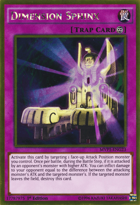 Dimension Sphinx [MVP1-ENG23] Gold Rare - Josh's Cards