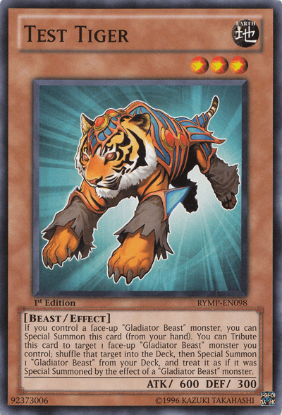 Test Tiger [RYMP-EN098] Common - Josh's Cards