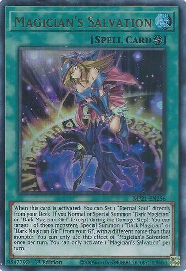 Magician's Salvation [MP21-EN256] Ultra Rare - Josh's Cards