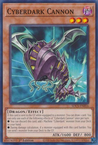 Cyberdark Cannon [SDCS-EN016] Common - Josh's Cards