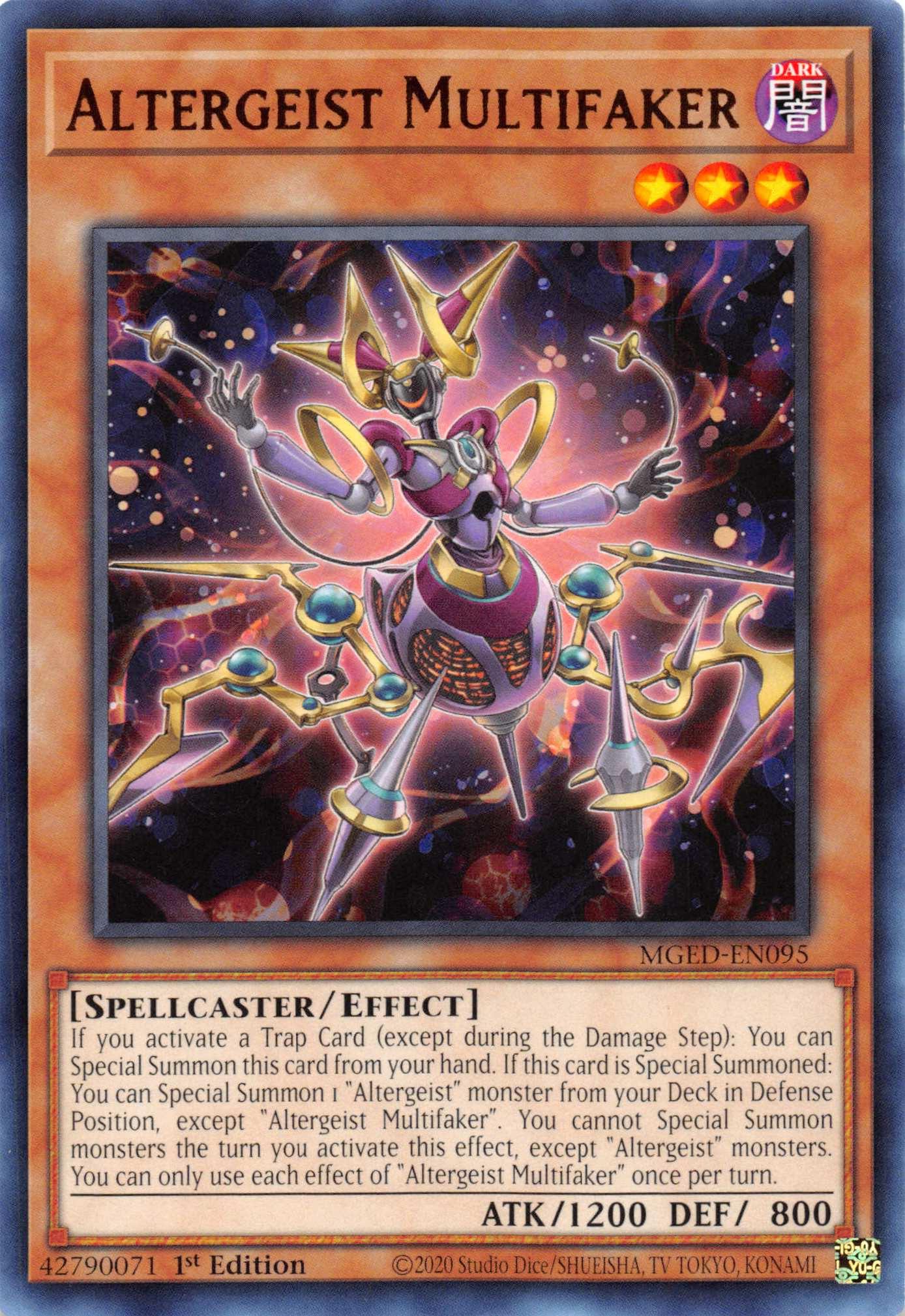Altergeist Multifaker [MGED-EN095] Rare - Josh's Cards