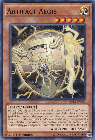 Artifact Aegis [MP15-EN009] Common - Josh's Cards