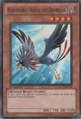 Blackwing - Kochi the Daybreak [DP11-EN010] Rare - Josh's Cards