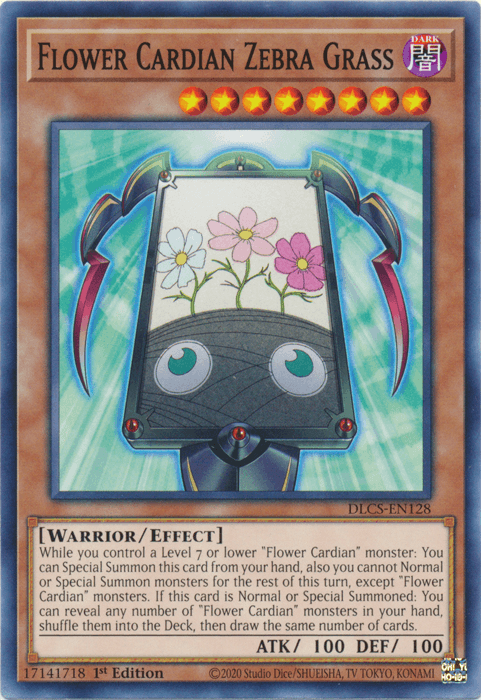 Flower Cardian Zebra Grass [DLCS-EN128] Common - Josh's Cards