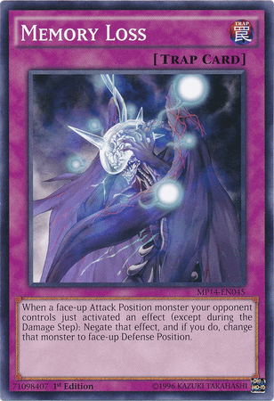 Memory Loss [MP14-EN045] Common - Josh's Cards