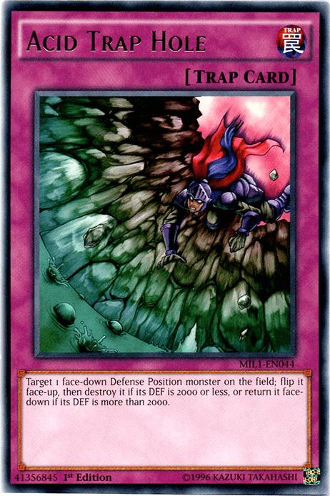 Acid Trap Hole [MIL1-EN044] Rare - Josh's Cards