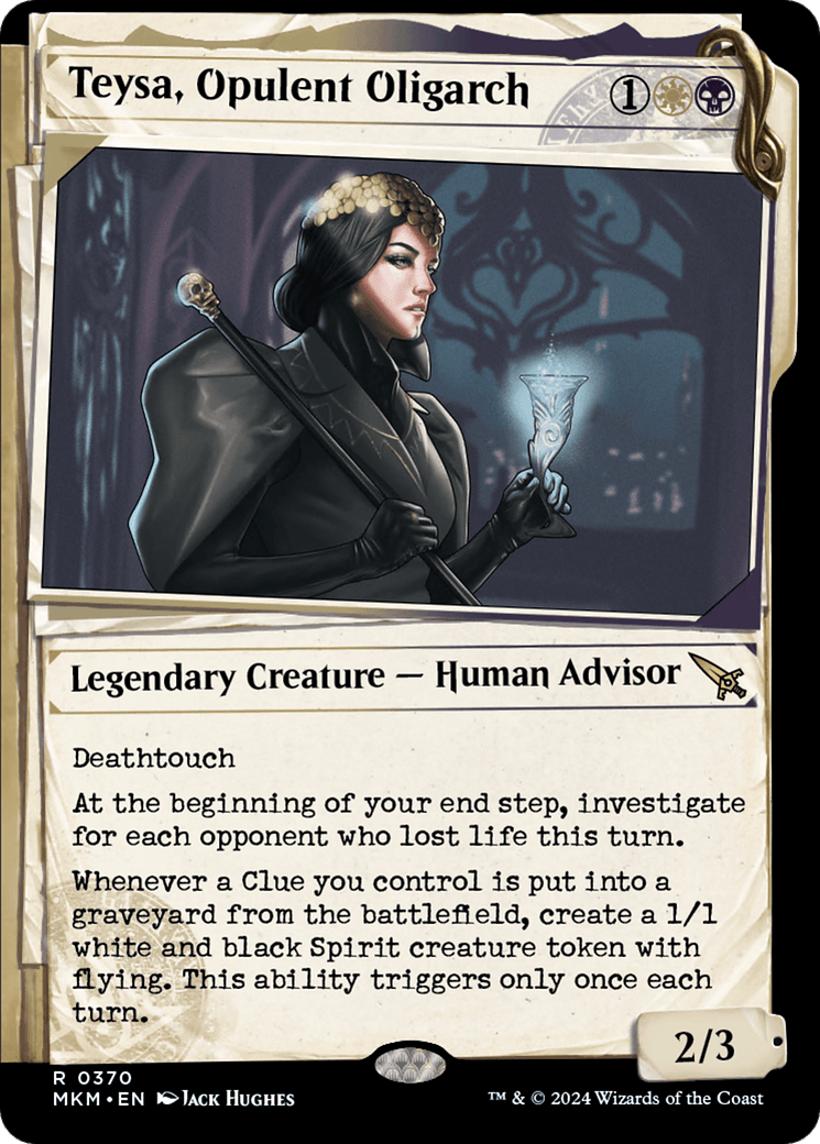 Teysa, Opulent Oligarch (Showcase) (0370) [Murders at Karlov Manor] - Josh's Cards