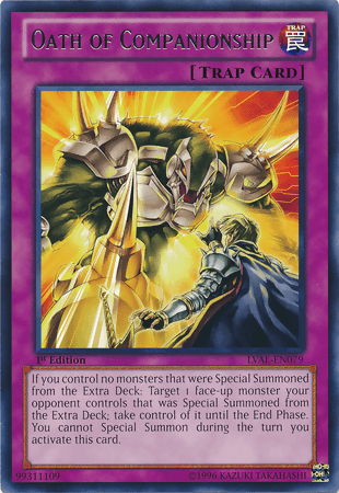 Oath of Companionship [LVAL-EN079] Rare - Josh's Cards