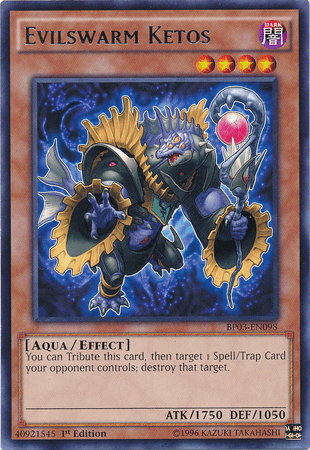 Evilswarm Ketos [BP03-EN098] Rare - Josh's Cards