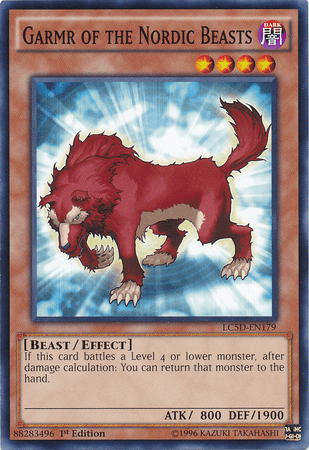 Garmr of the Nordic Beasts [LC5D-EN179] Common - Josh's Cards