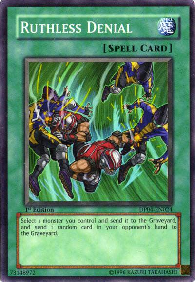 Ruthless Denial [DP04-EN024] Super Rare - Josh's Cards